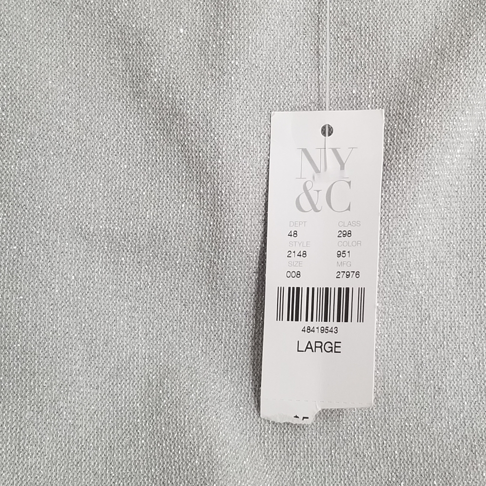 Brand new gray top size L - Picture 12 of 14